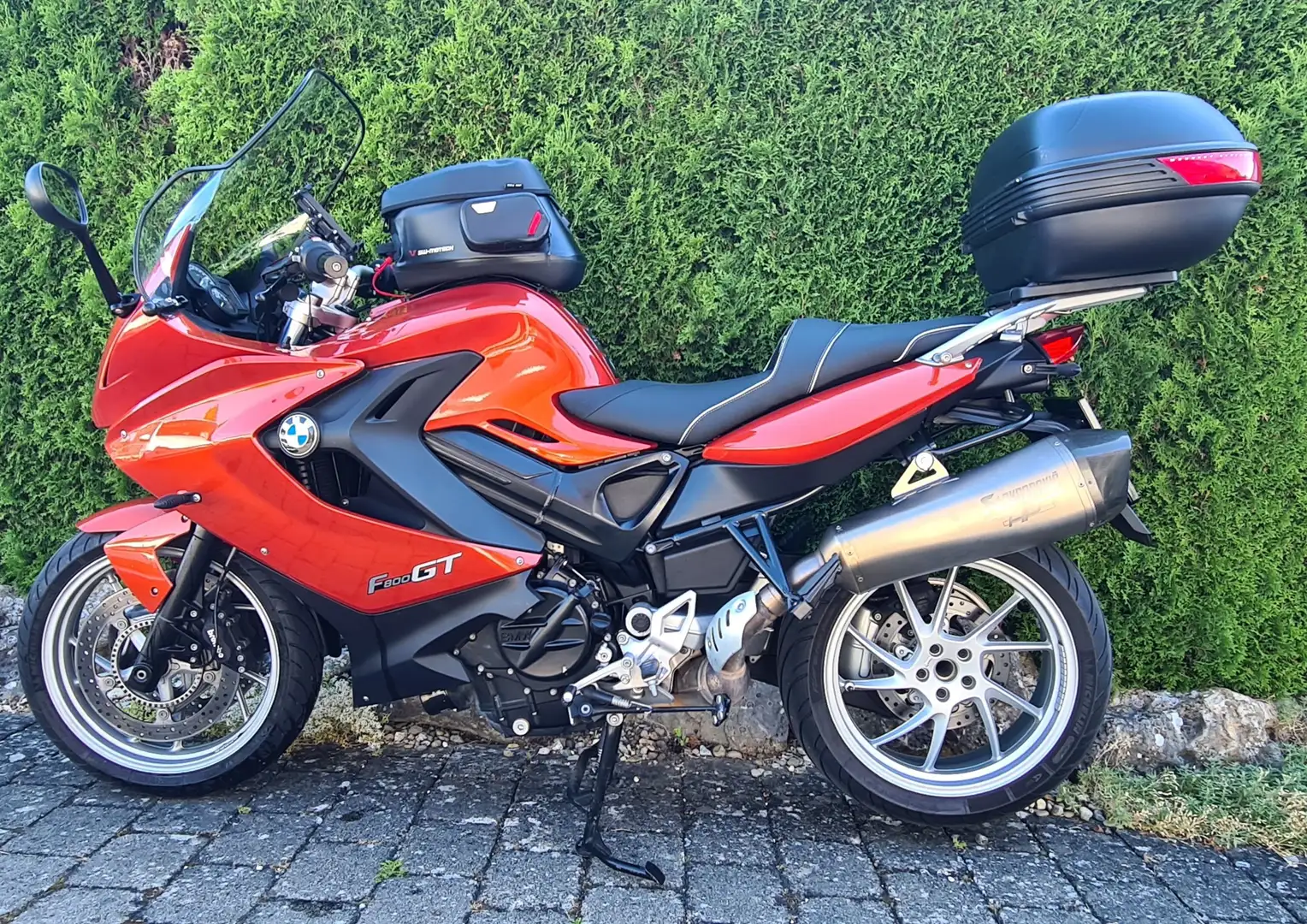 BMW F 800 GT BMW F800 GT Tiefergelegt, Bagstersitzbank Orange - 2