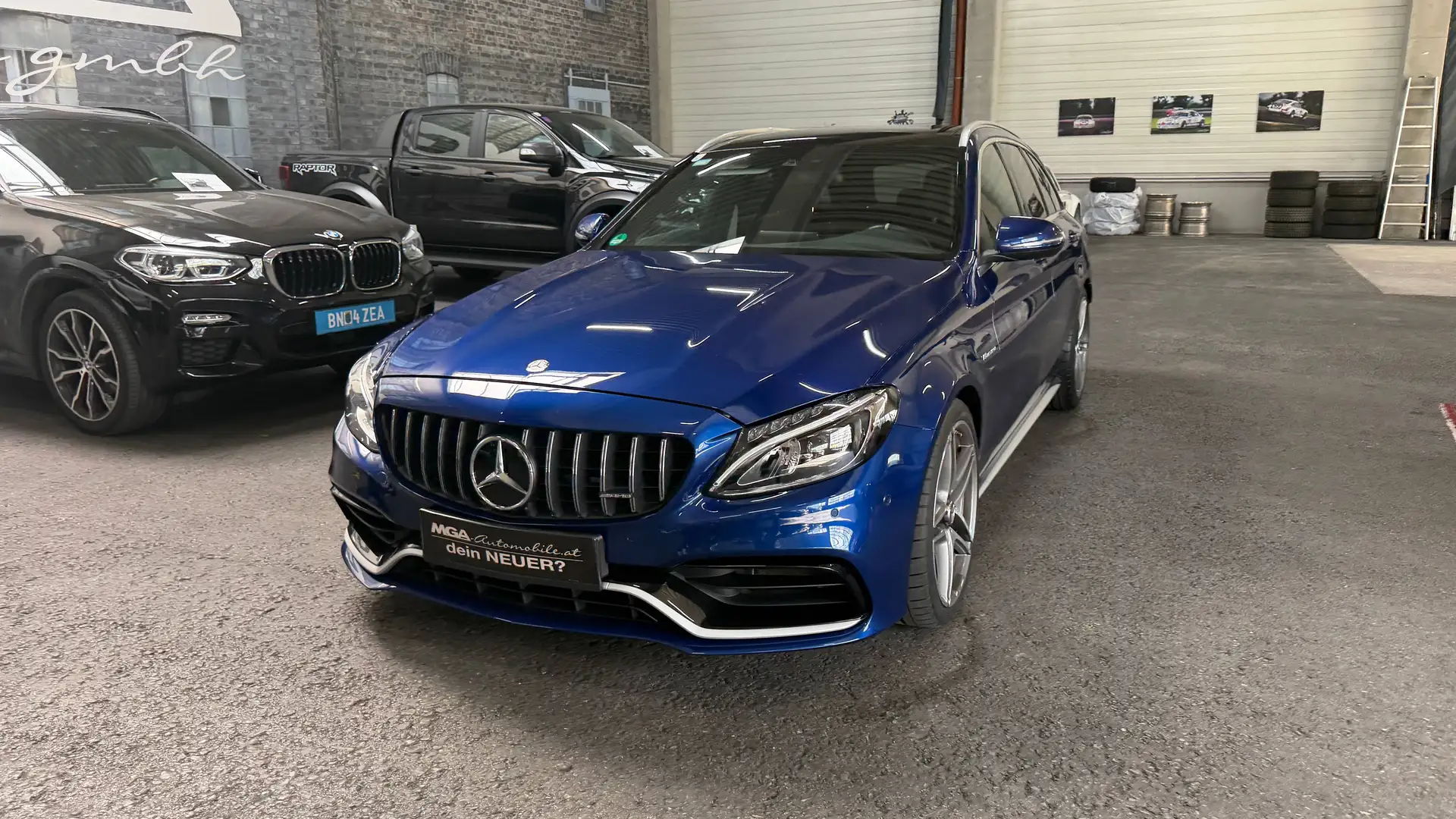 Mercedes-Benz C 63 AMG C 63 S AMG (205.287) Blau - 2