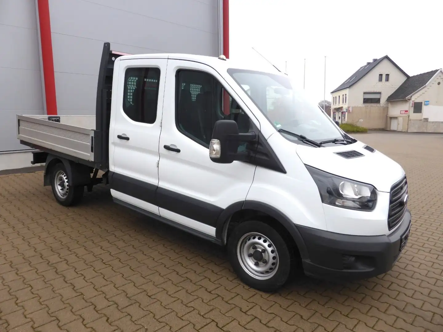 Ford Transit Pritsche 350 L2 Trend DoKa Klima Weiß - 2