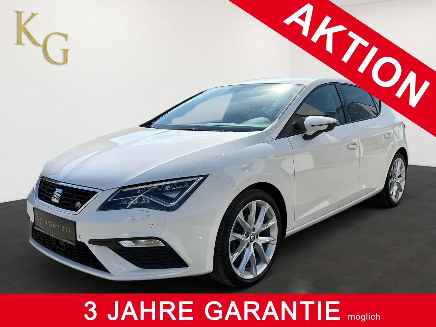 SEAT Leon FR 1,5 TSI ab ca. 123€ monatlich Weiß - 1