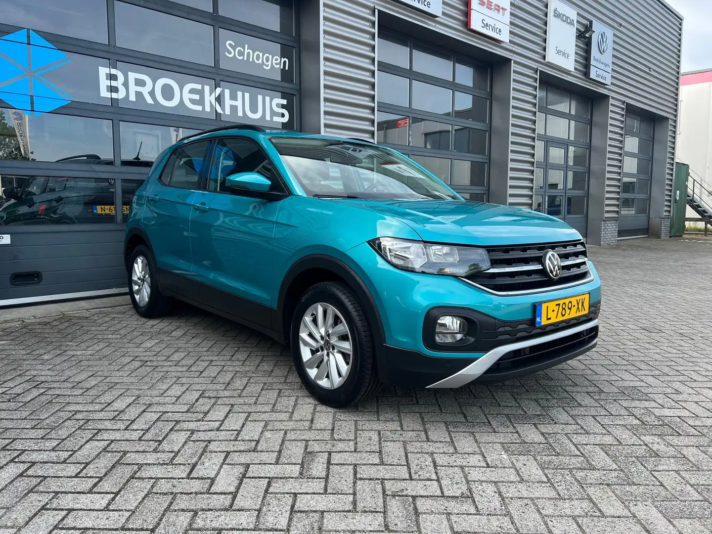 Volkswagen T-Cross 1.0 TSI 95 pk Life | Airco | Buitenspiegels elektr Vert - 2