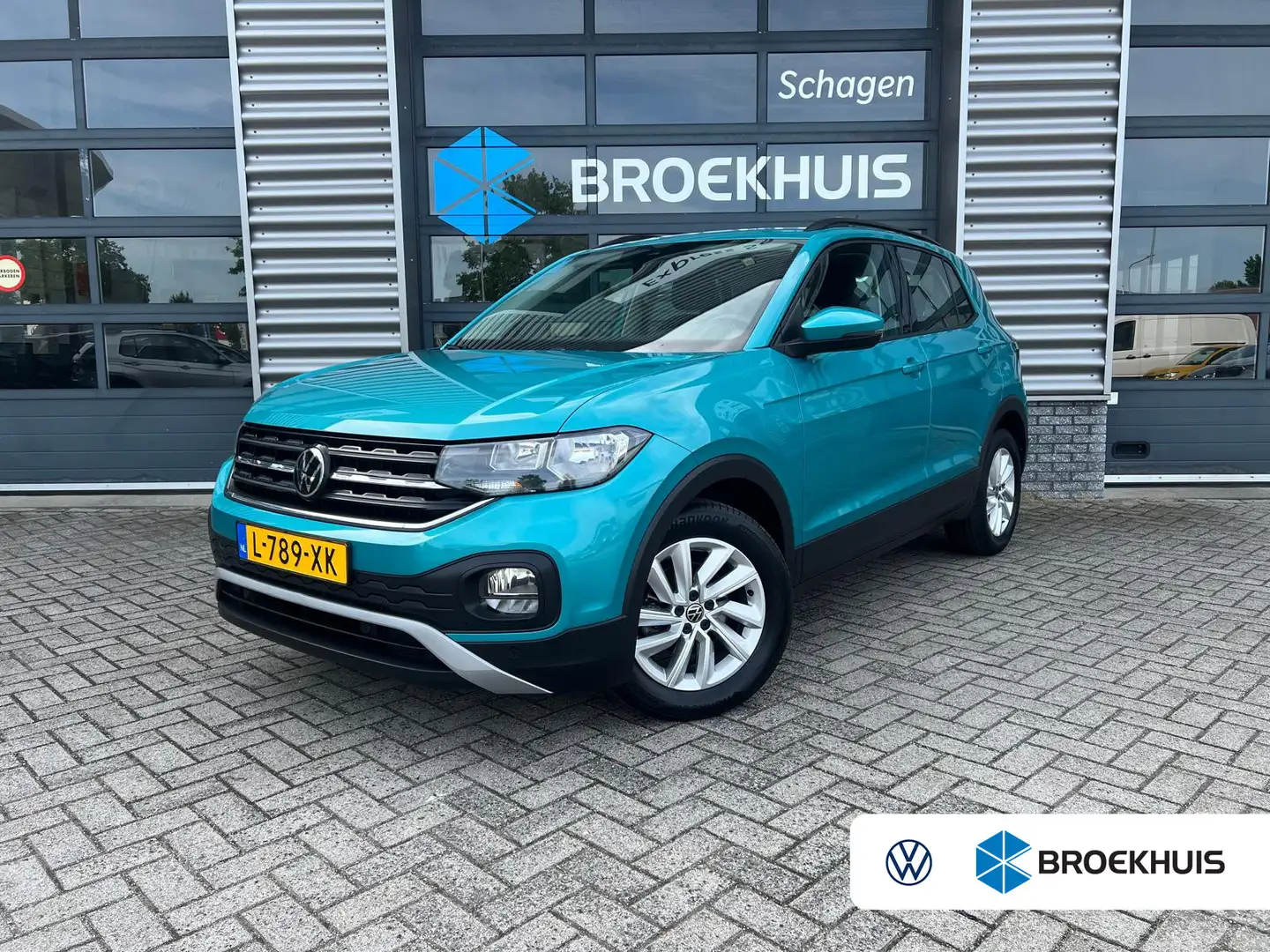 Volkswagen T-Cross 1.0 TSI 95 pk Life | Airco | Buitenspiegels elektr Vert - 1