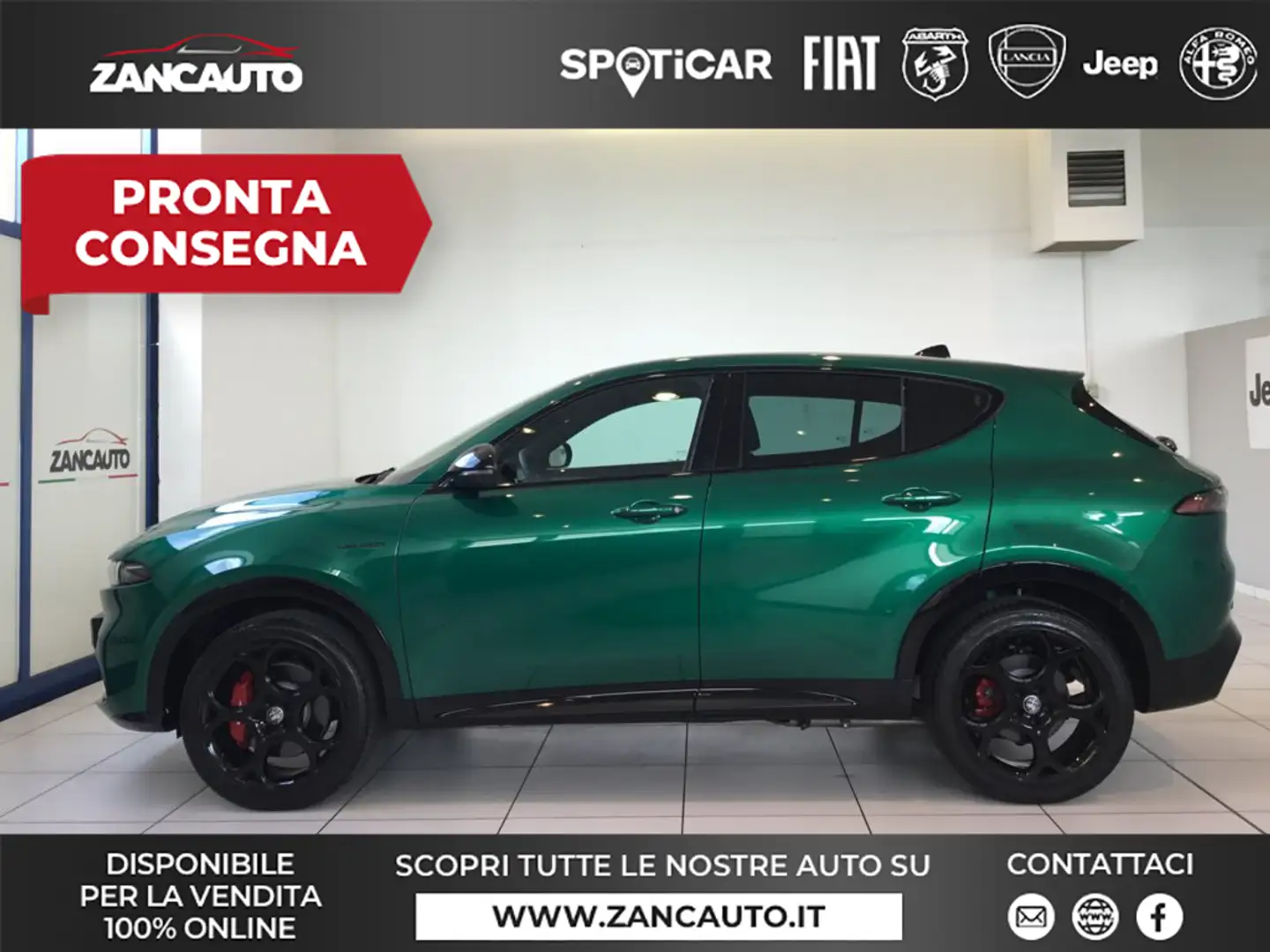 Alfa Romeo Tonale 1.5 160 CV MHEV TCT7 Veloce MY24 Vert - 1
