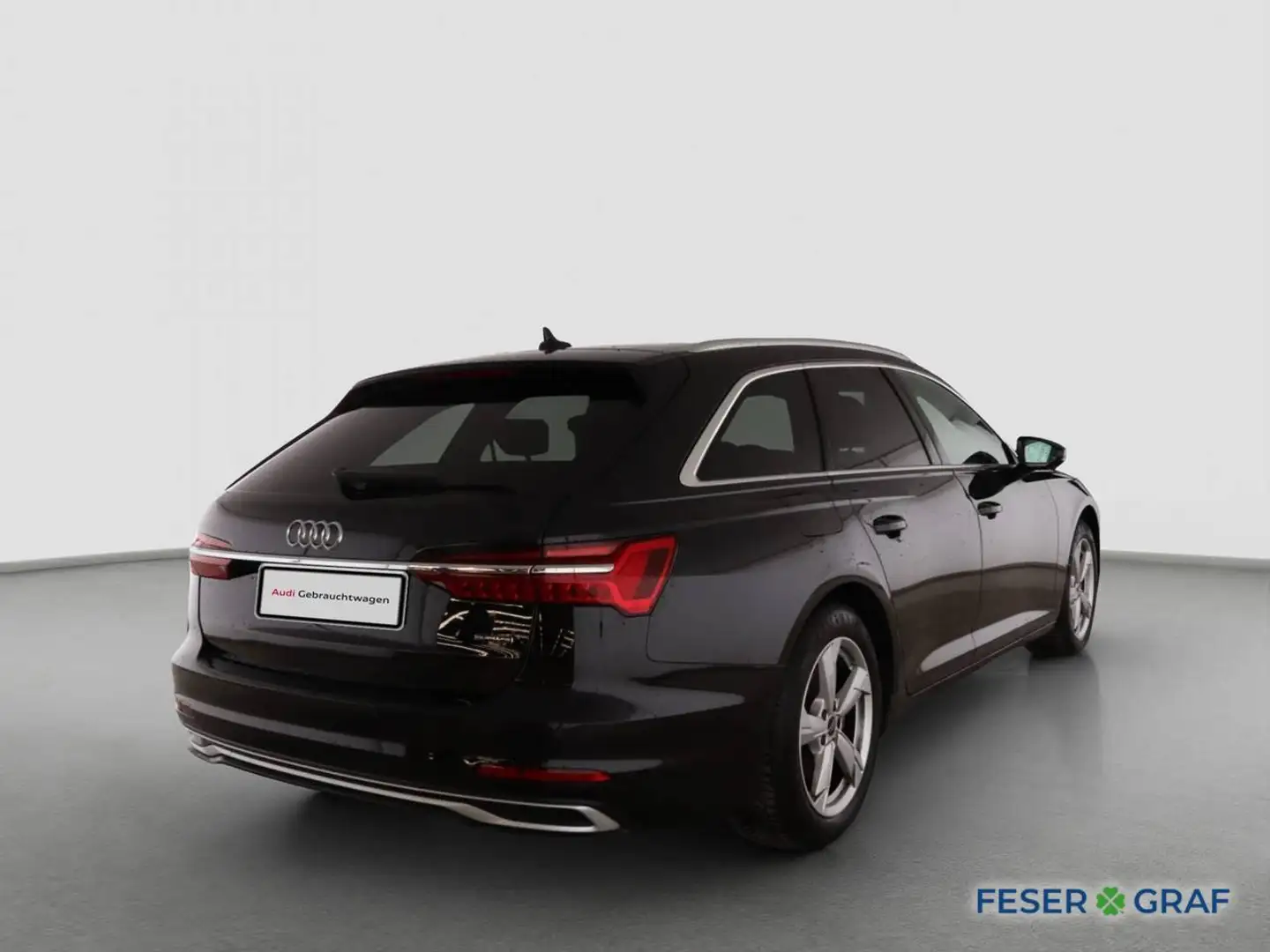 Audi A6 Avant 45 TFSI quattro Pano-AHK-ACC-Matrix- Schwarz - 2