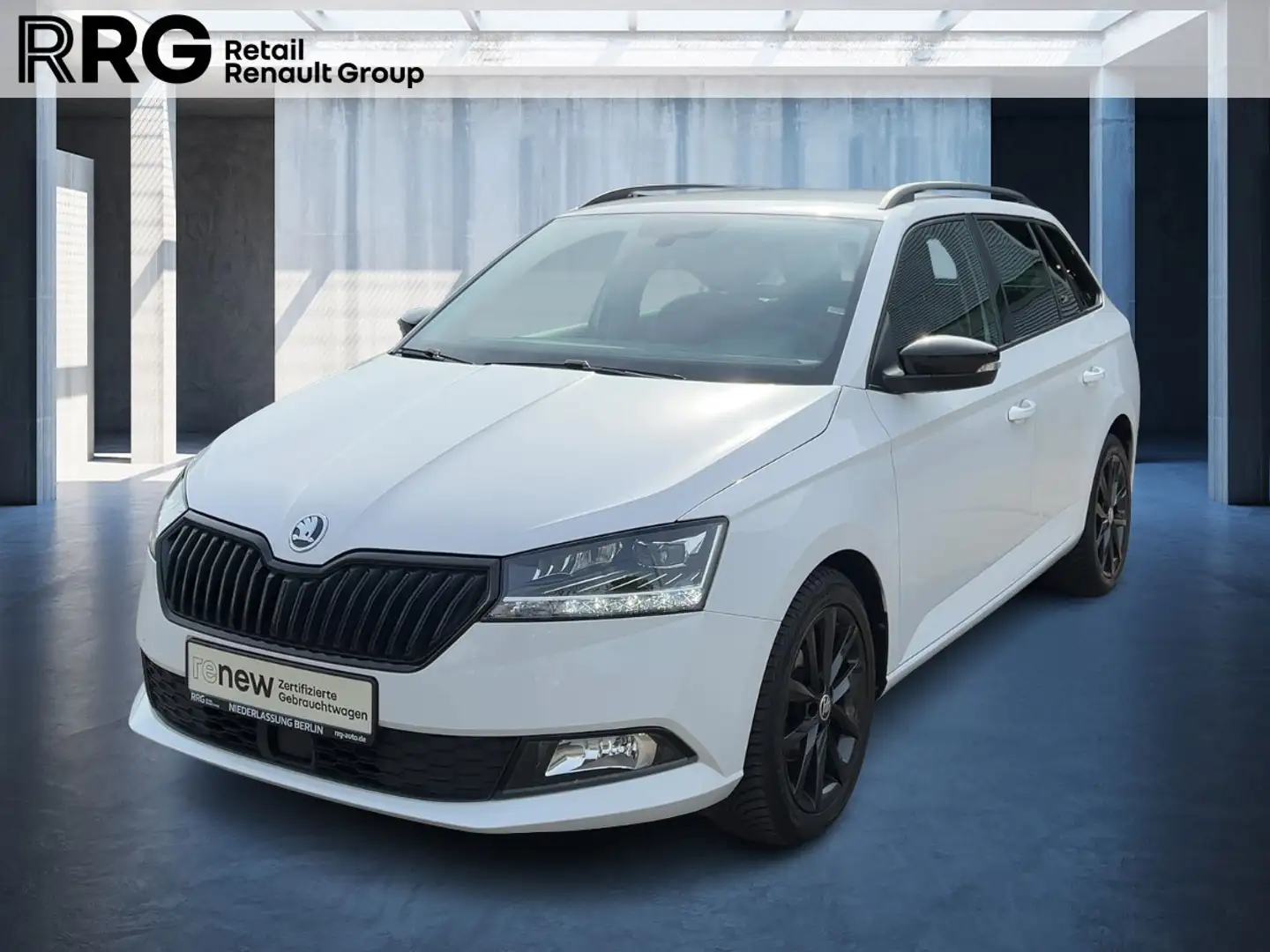 Skoda Fabia Combi 1.0 TSI Ambition OPF White - 1