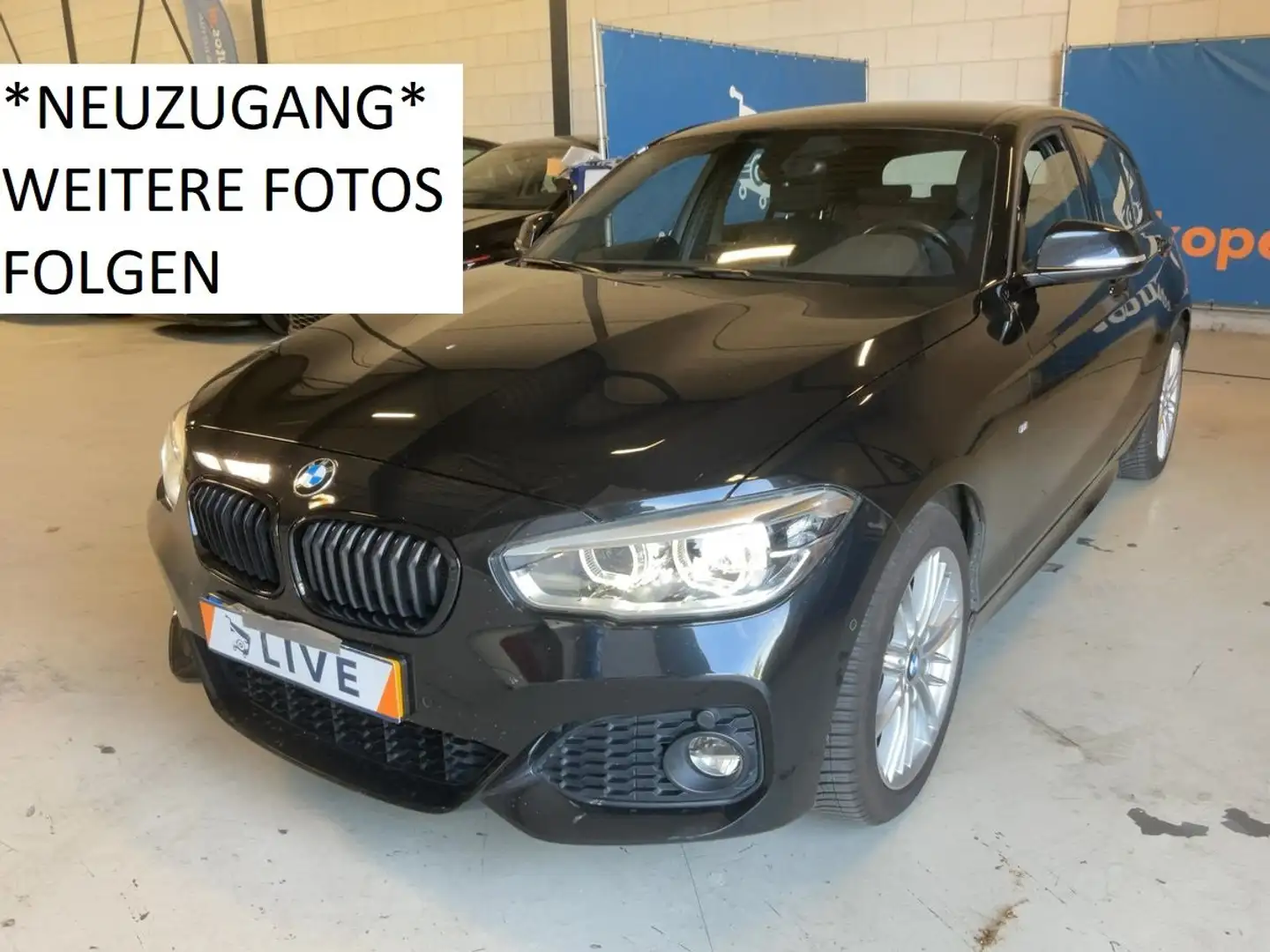 BMW 118 118d Aut. Edition M Sport NAVI PROF KAMERA LED PDC Schwarz - 1
