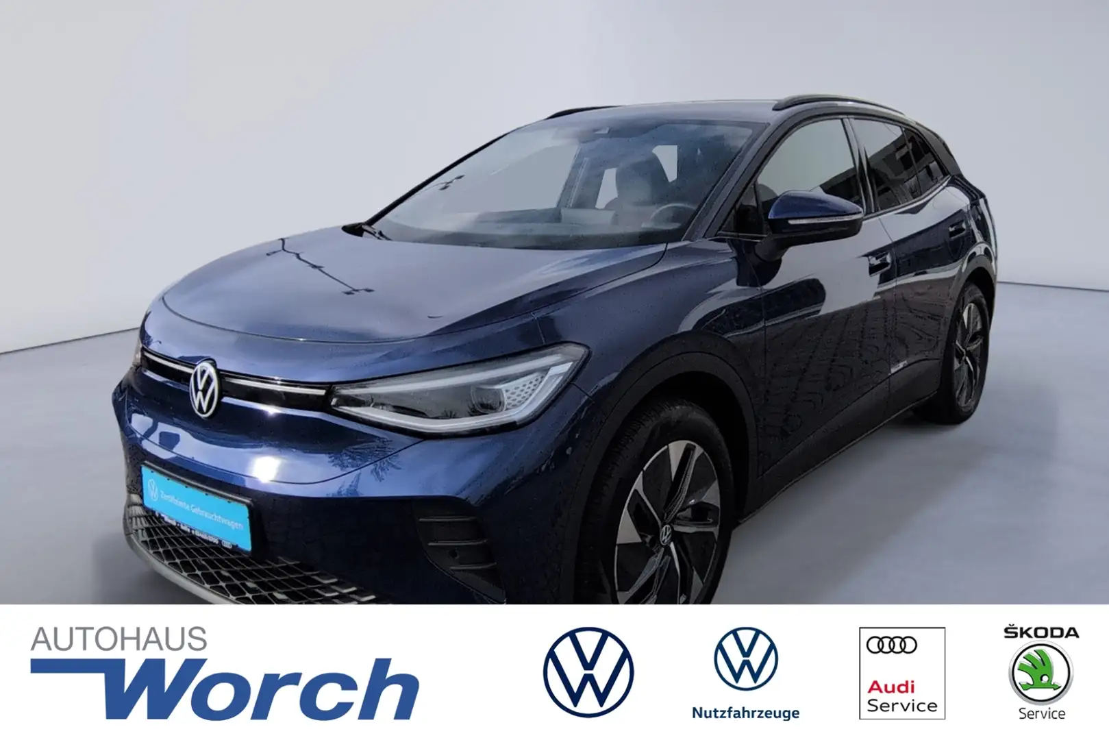 Volkswagen ID.4 Pro Move WÄRMEPUMPE+MATRIX+AHK Blau - 1