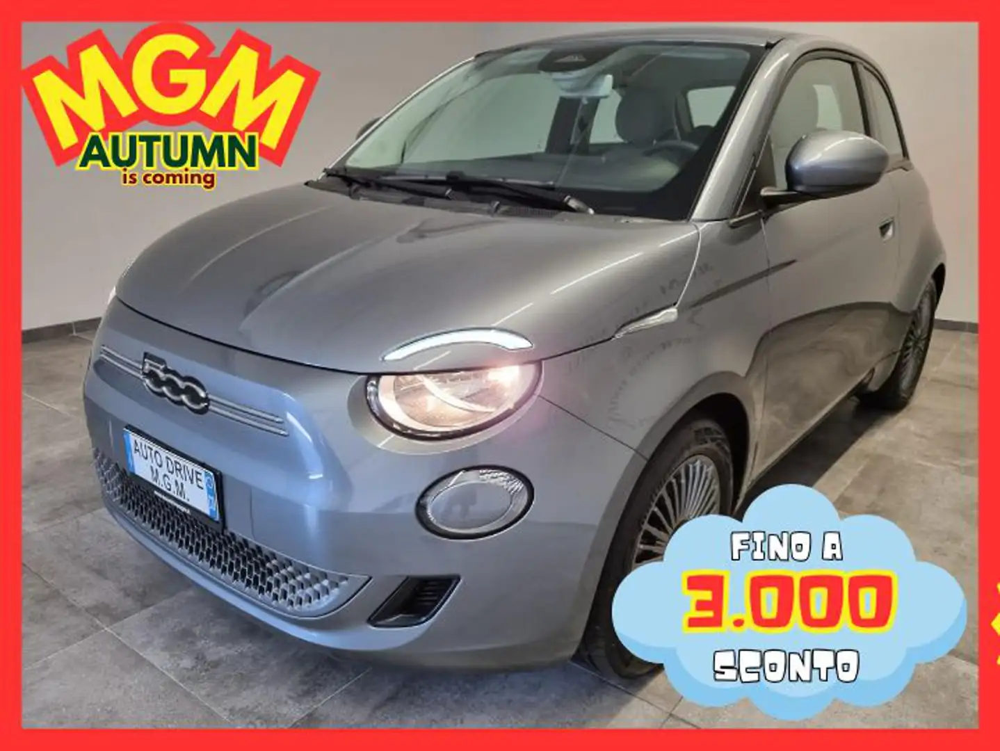 Fiat 500e Berlina 42 kWh Icon Grau - 1