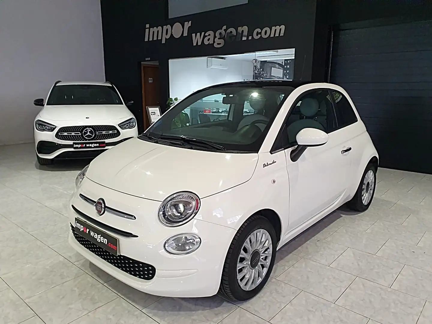 Fiat 500C 1.0 Hybrid Dolcevita SS 52kW Blanco - 1