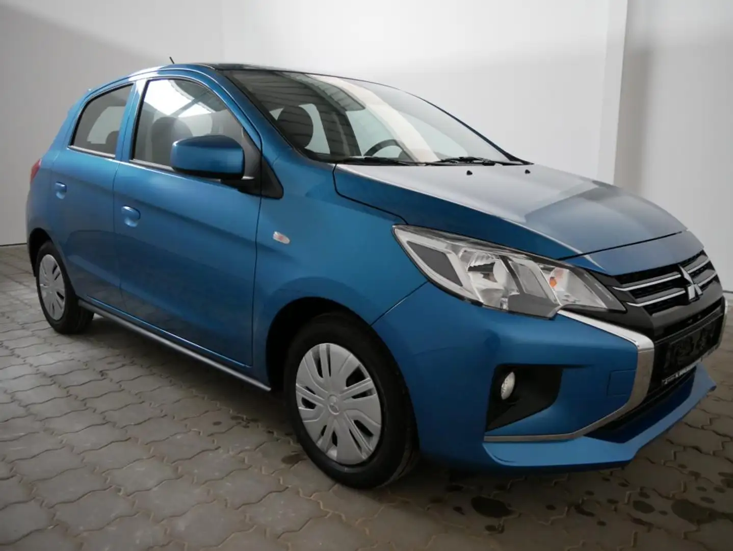 Mitsubishi Space Star Select 1,2 l, 5 Jahre Garantie, ZV, Klima, uvm. Blau - 2