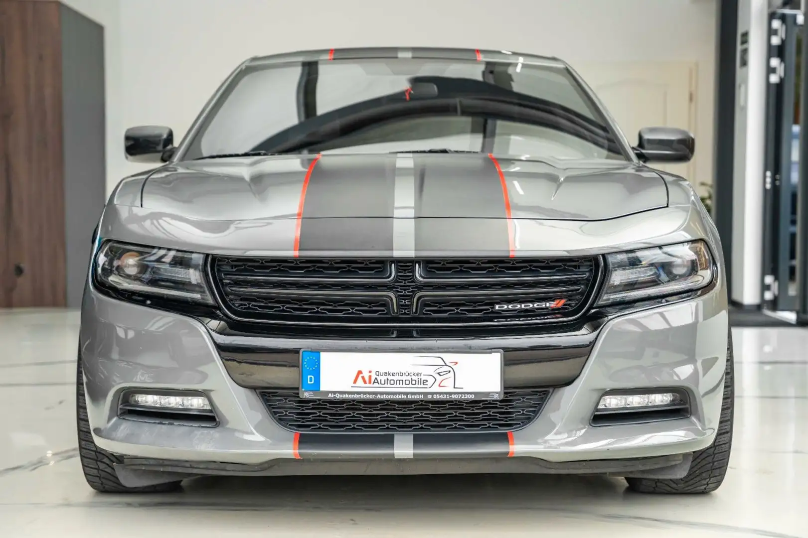 Dodge Charger SXT 3.6 SCHEBEDACH LEDER VOLLLLLL Grau - 2