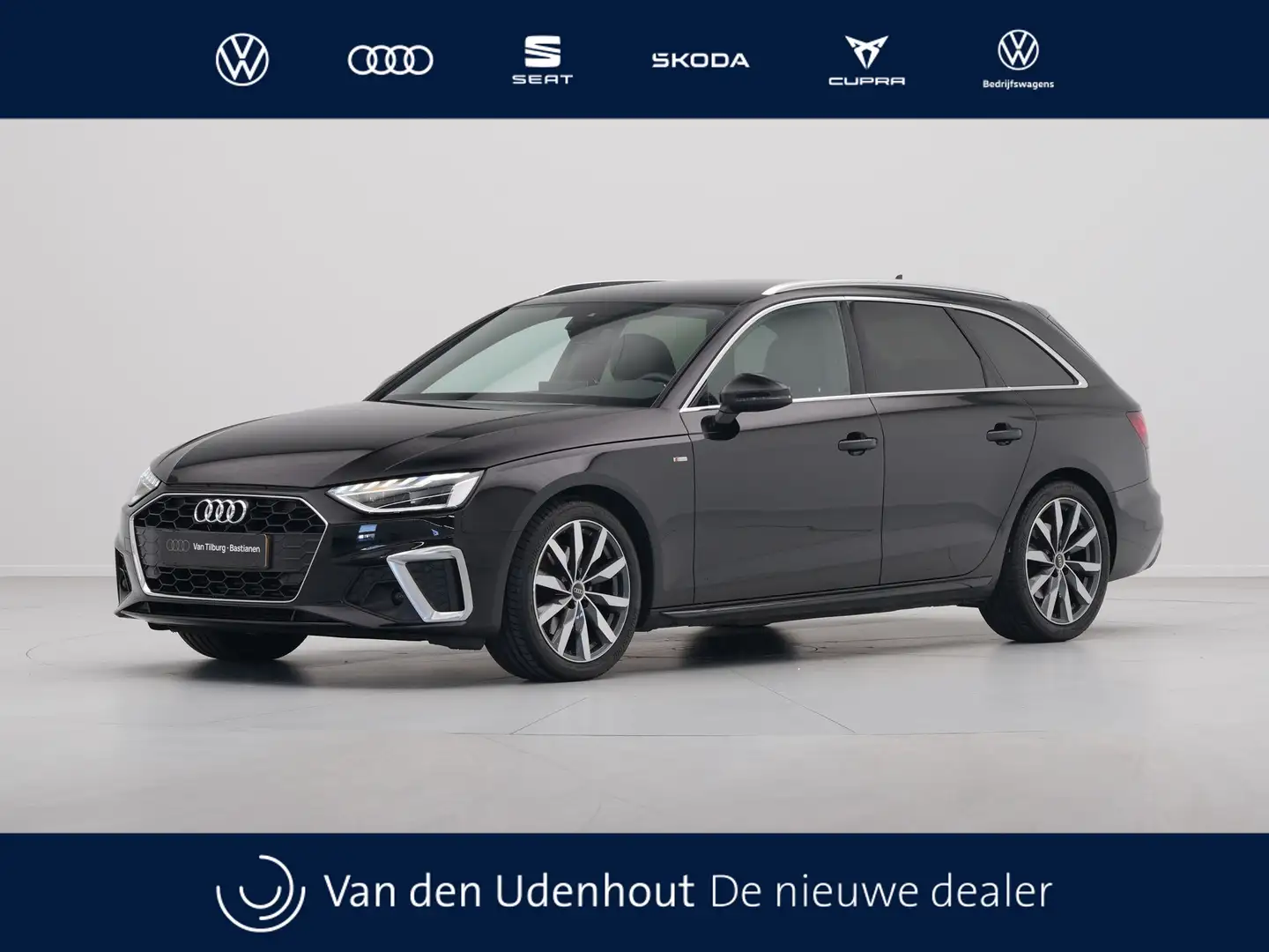 Audi A4 Avant 35 150pk TFSI S edition S Line Navigatie Acc Zwart - 1