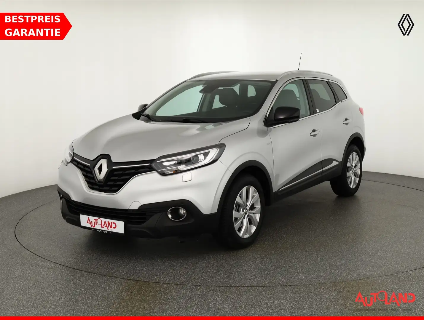 Renault Kadjar 1.2 TCe 130 Aut. Navi Teilleder Kamera Silber - 1