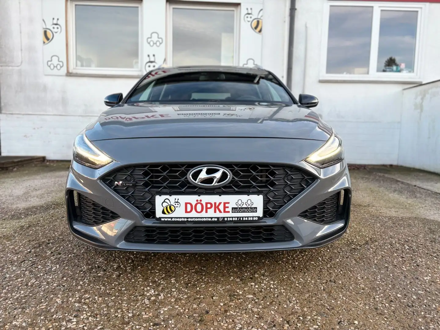 Hyundai i30 cw 1.5 T-GDi DCT N Line Pano 1. Hand Gris - 2