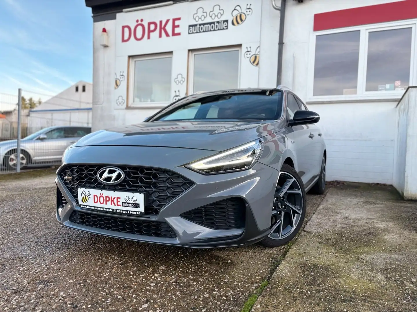 Hyundai i30 cw 1.5 T-GDi DCT N Line Pano 1. Hand Gris - 1