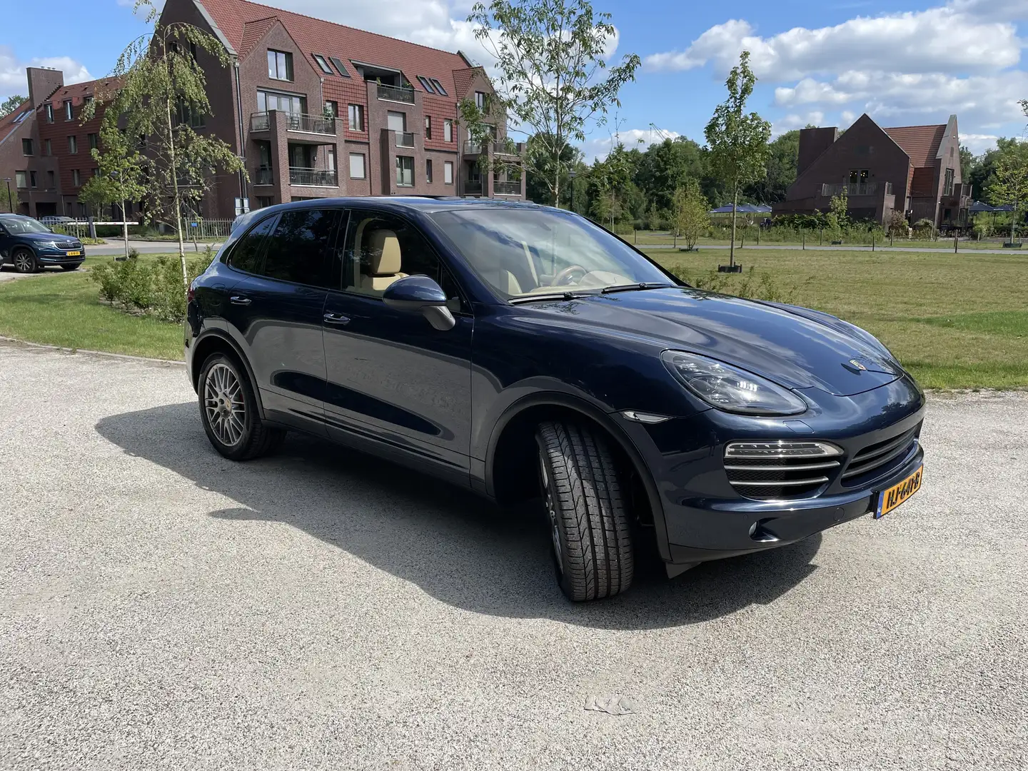 Porsche Cayenne 4.8 S 400PK uit 2011 topklasse auto Blauw - 1
