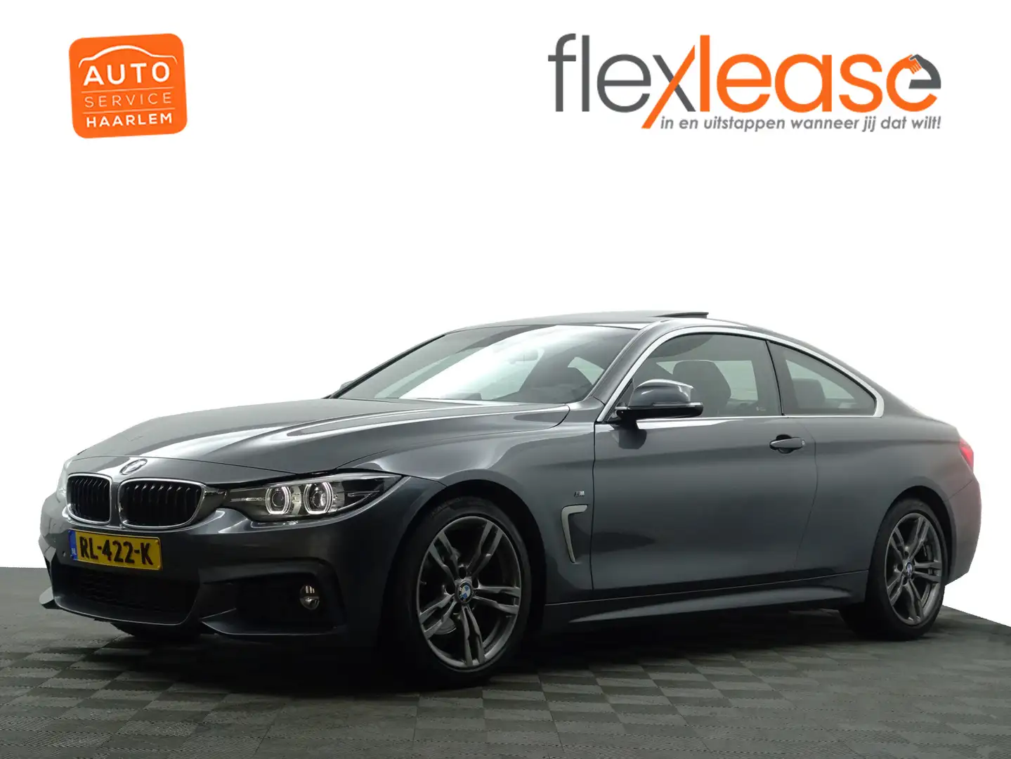 BMW 418 4-serie Coupé 418i M Sport High Executive Aut- Dea Gris - 1