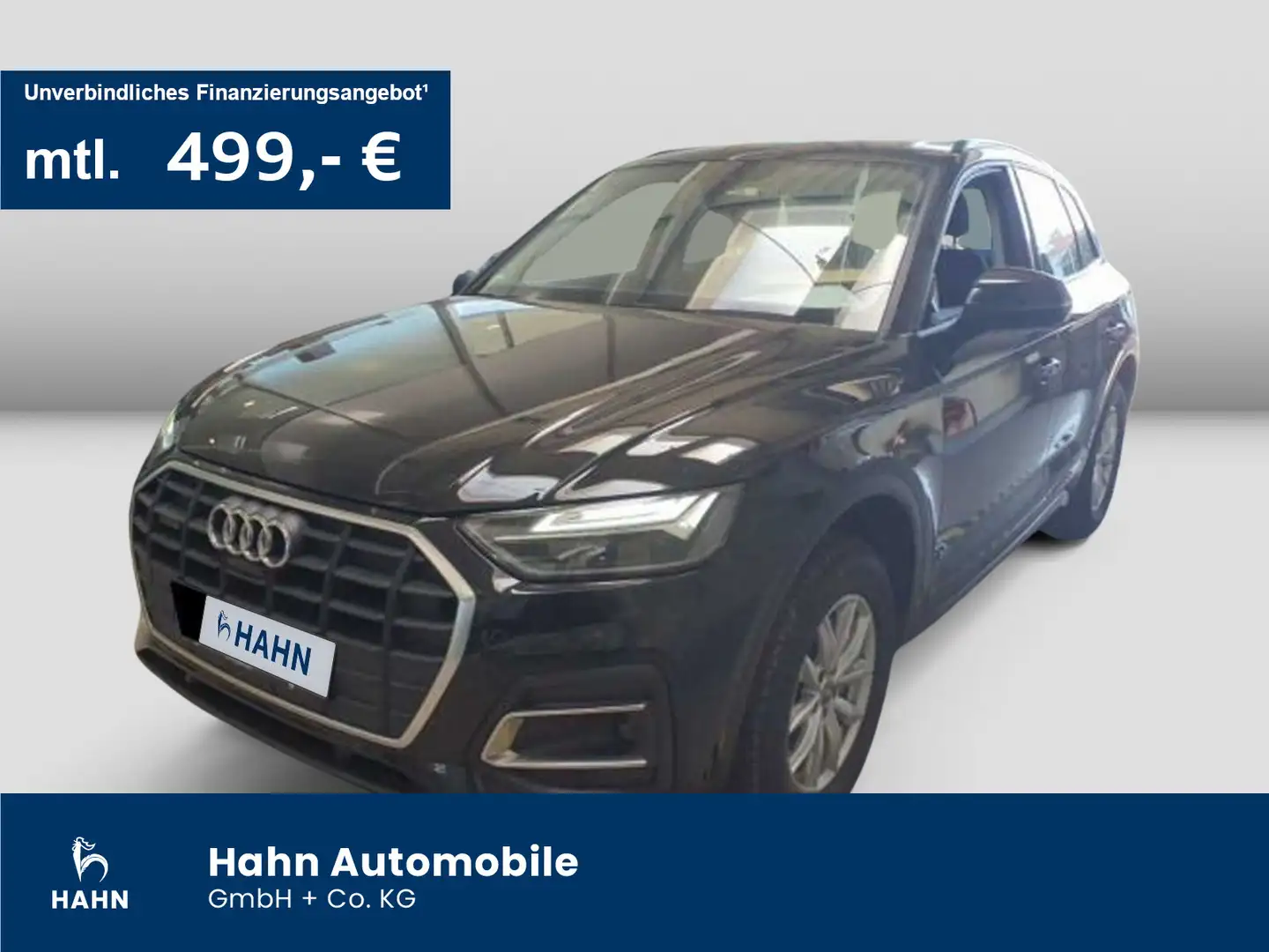 Audi Q5 45TFSI basis qu. S-trc Cam Standh Tempo Navi Schwarz - 1