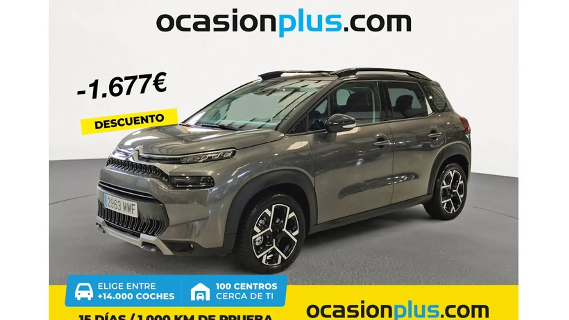 Citroen C3 Aircross Puretech S&S Shine Pack EAT6 130 Grijs - 1