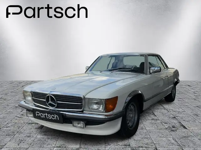 Mercedes-Benz 380 SLC Fahrzeug wird im Kundenauftrag verkauft