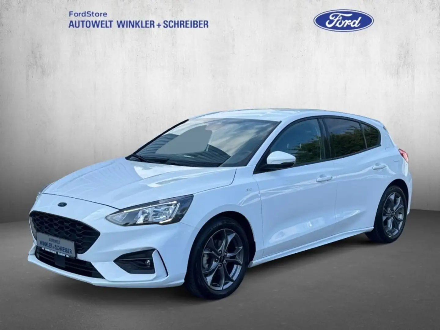 Ford Focus 1.0 EcoBoost Start-Stopp-System ST-LINE Weiß - 1