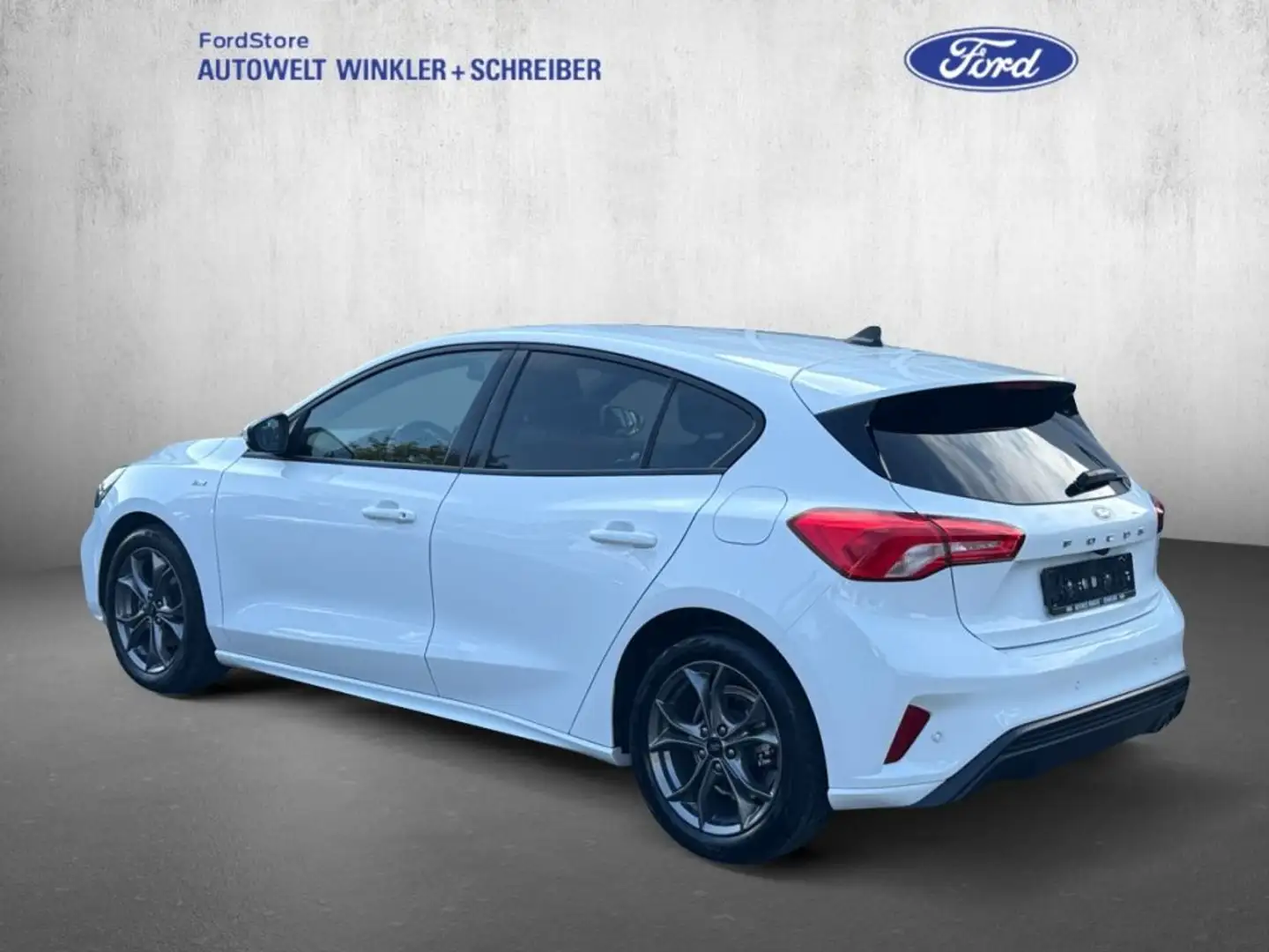 Ford Focus 1.0 EcoBoost Start-Stopp-System ST-LINE Weiß - 2