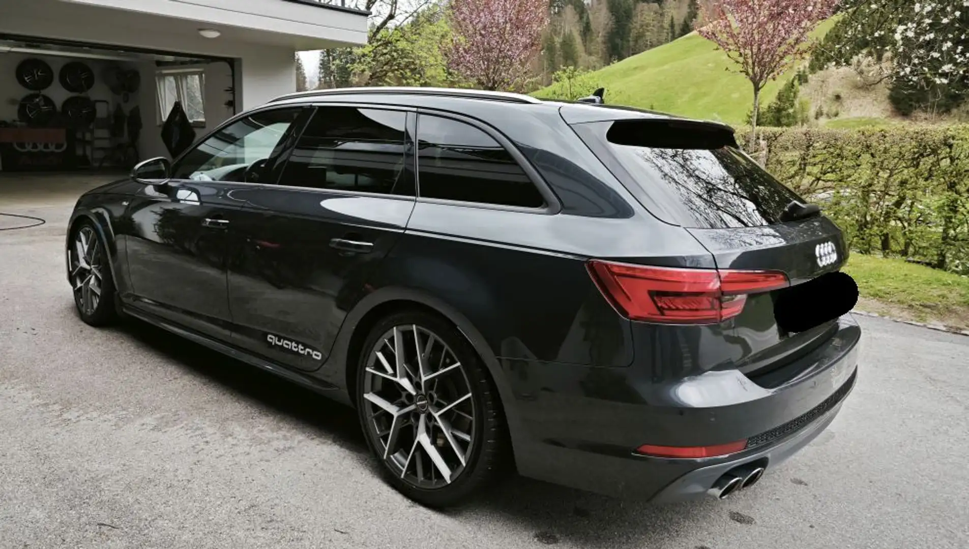 Audi A4 A4 Avant 3,0 TDI quattro Sport tiptronic Sport, AHK, STHZ Grau - 2