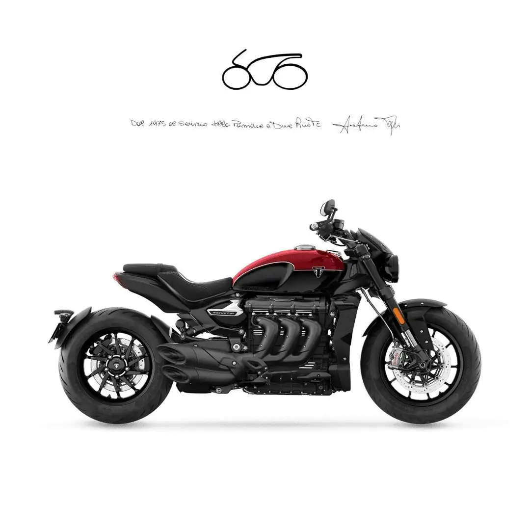 Triumph Rocket 3 R STORM Rojo - 1