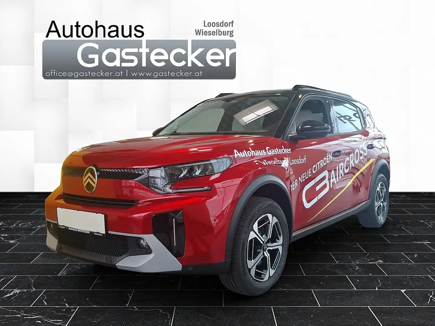 Citroen C3 Aircross MAX Automatik Hybrid Rouge - 1