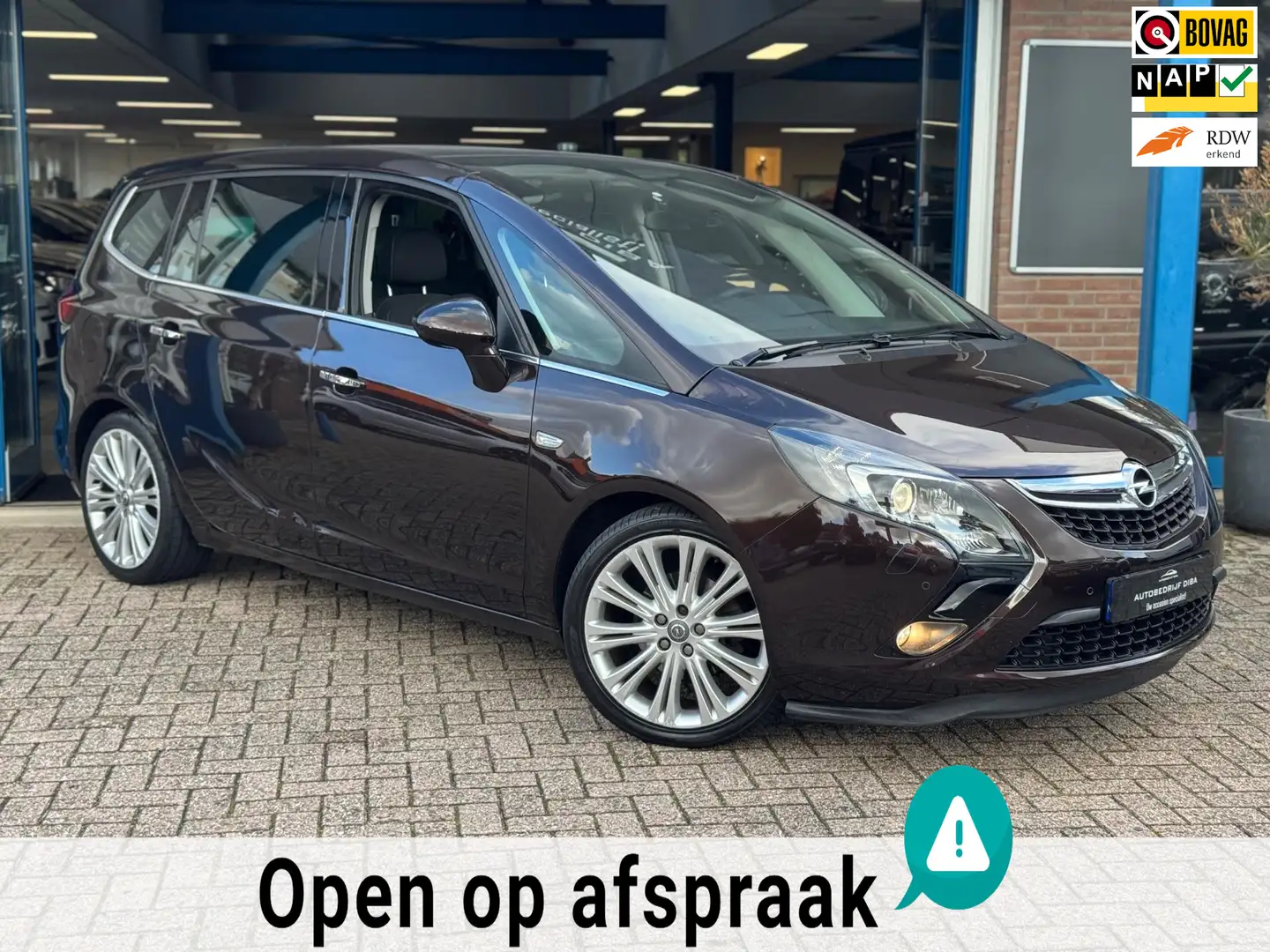 Opel Zafira Tourer 1.4 Cosmo 2012 NAVI CLIMA LM APK NAP! Brun - 1