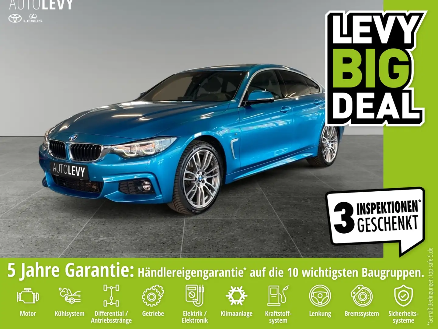 BMW 420 i xDrive M-Sport Gran Coupe *CARPLAY* Blau - 1