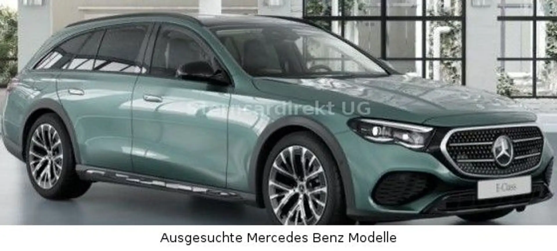 Mercedes-Benz E 300 de 4M T All-Terrain AHK SOUND PANO DISTRO Argent - 1