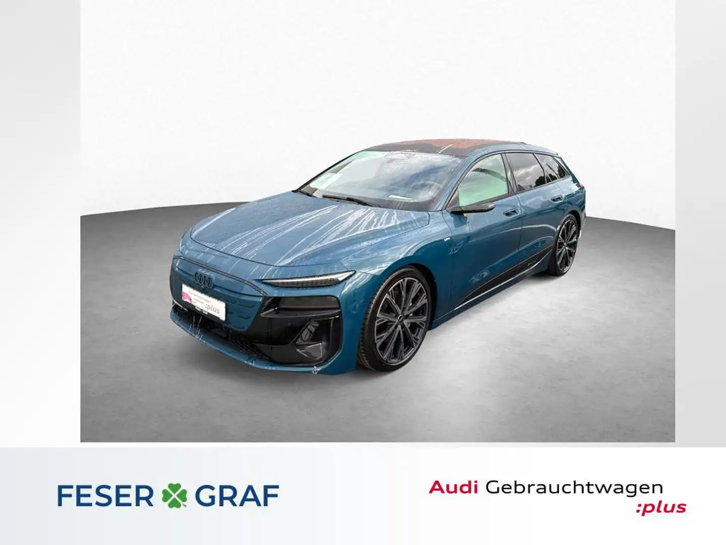 Audi A6 e-tron performance edition one Luft-AHK-B&O Blauw - 1