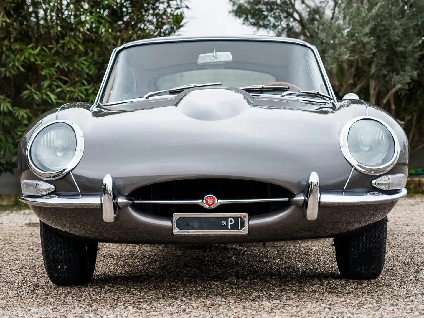 Jaguar E-Type 3.8 FHC 1 Serie Gris - 2