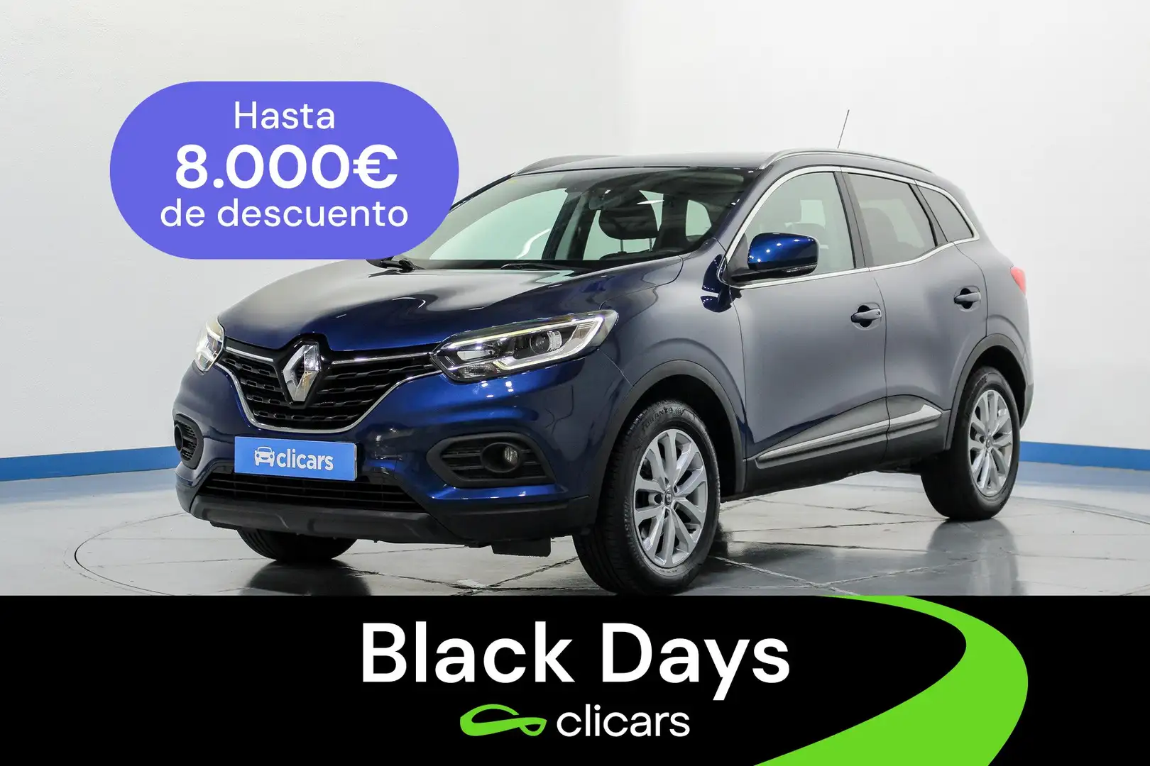 Renault Kadjar 1.5dCi Blue Zen 85kW Bleu - 1