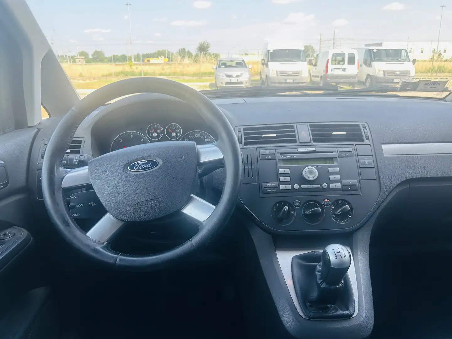 Ford Focus Focus C-Max 1.6 tdci Titanium s/clima 90cv Zilver - 1