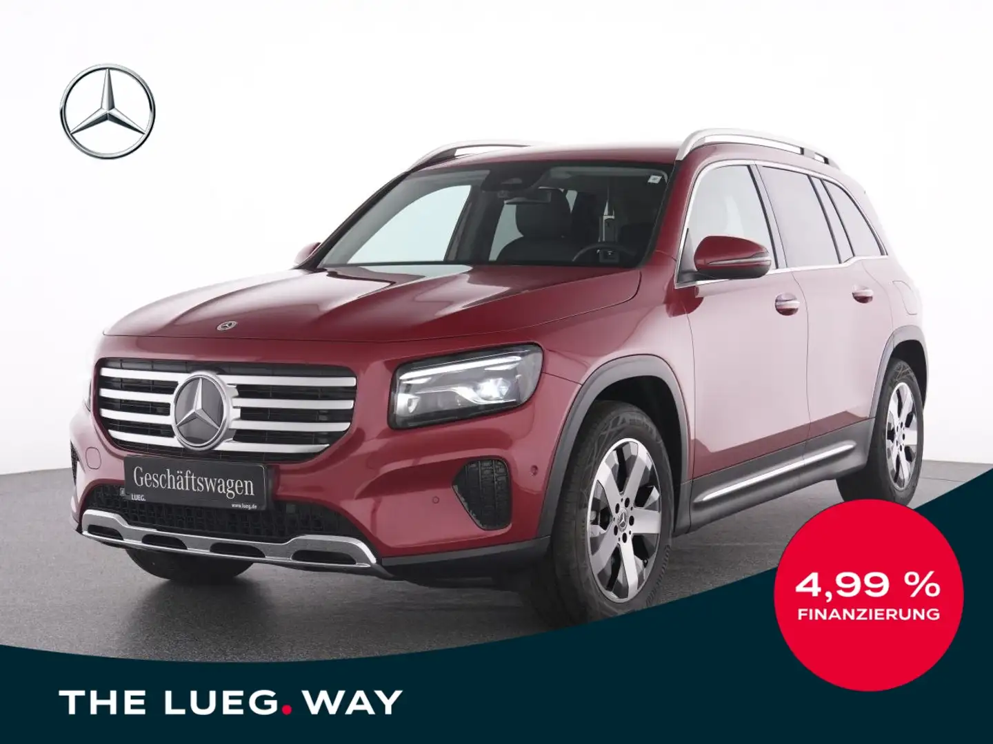 Mercedes-Benz GLB 180 PROGRESSIVE+AHK+KEYLESS+TOTW.+MULTIBEAM+ Rot - 1