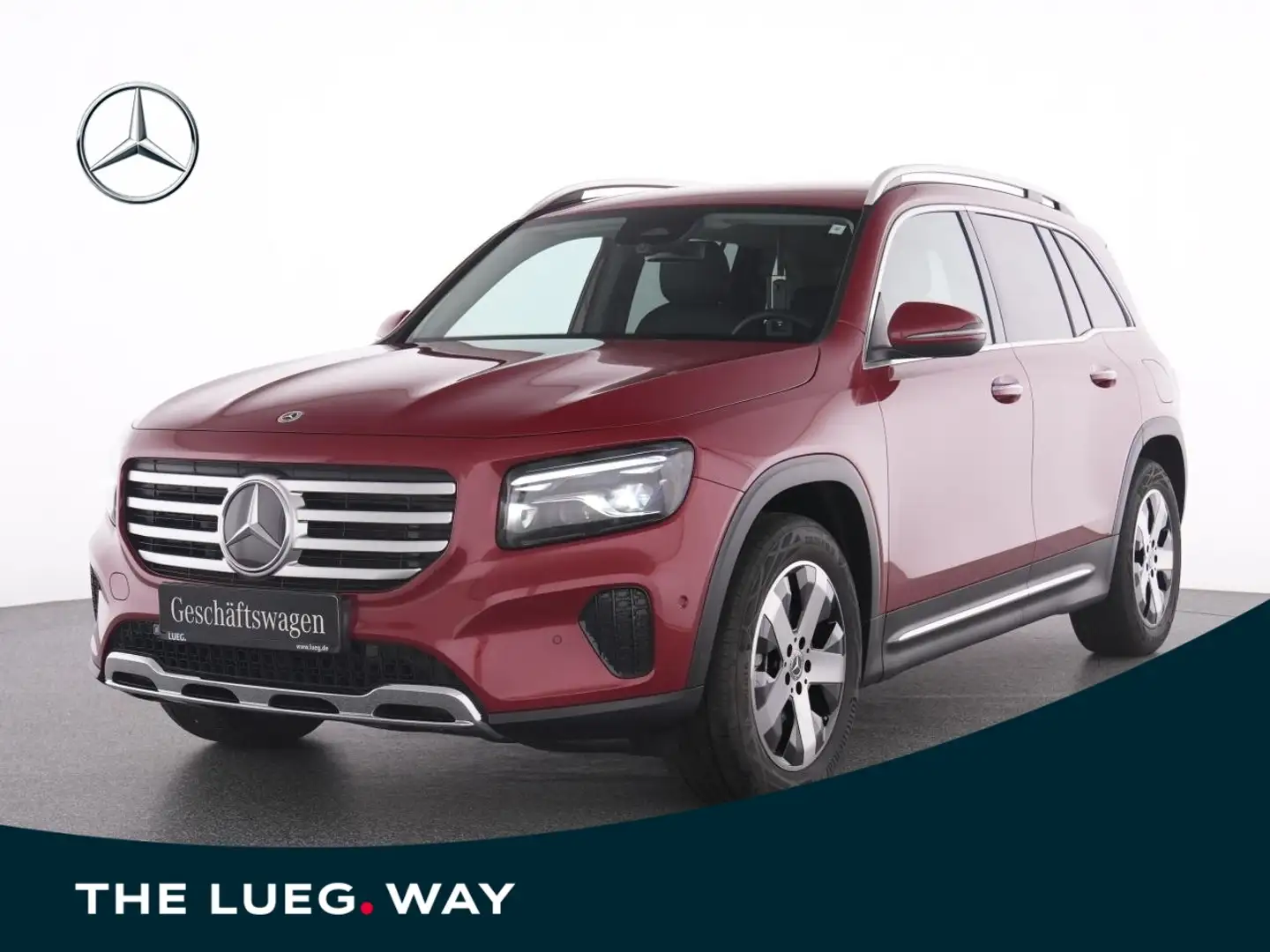 Mercedes-Benz GLB 180 PROGRESSIVE+AHK+KEYLESS+TOTW.+MULTIBEAM+ Czerwony - 1