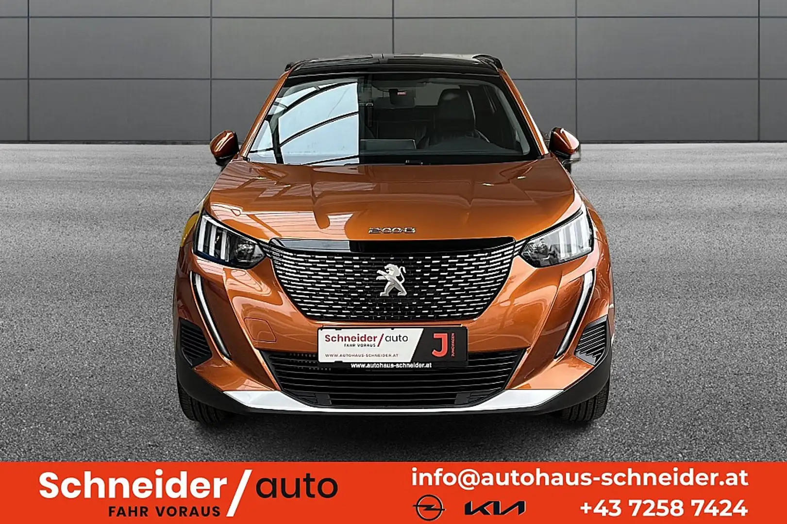 Peugeot 2008 GT Aut Aut. Export netto € 21990,- Orange - 2