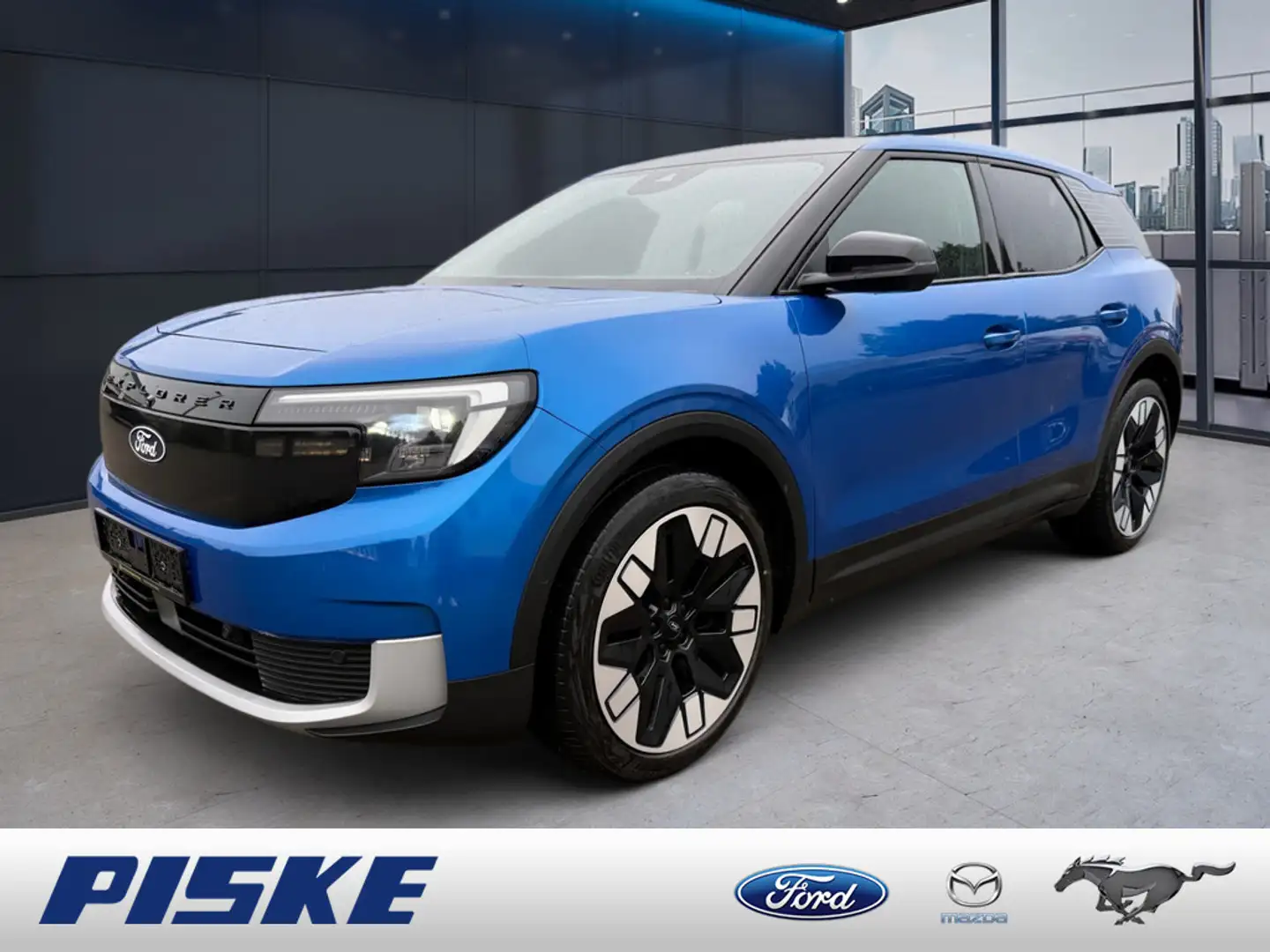 Ford Explorer Premium AWD Extended Range 79KWh B&O Azul - 1