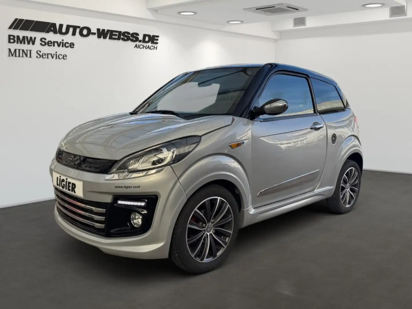 Ligier JS 50 L+DCI+Luxury+ Ab 15 Jahren Auto fahren Silber - 1