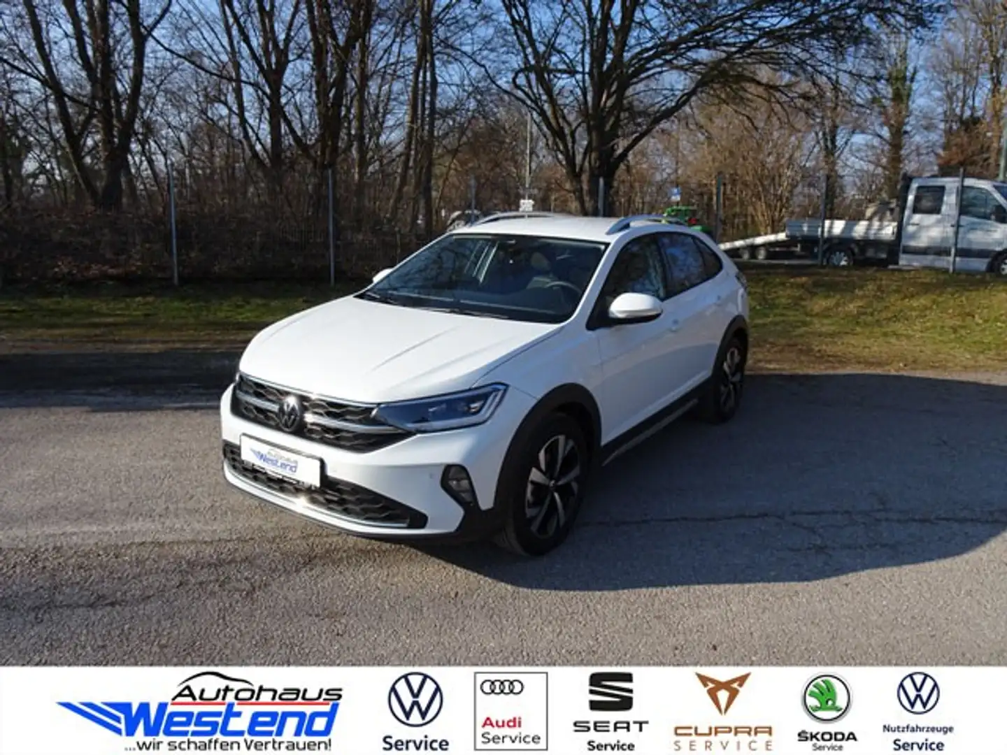 Volkswagen Taigo Style 1.0l TSI 85kW DSG IQ.LIGHT Navi SHZ Klima Weiß - 2
