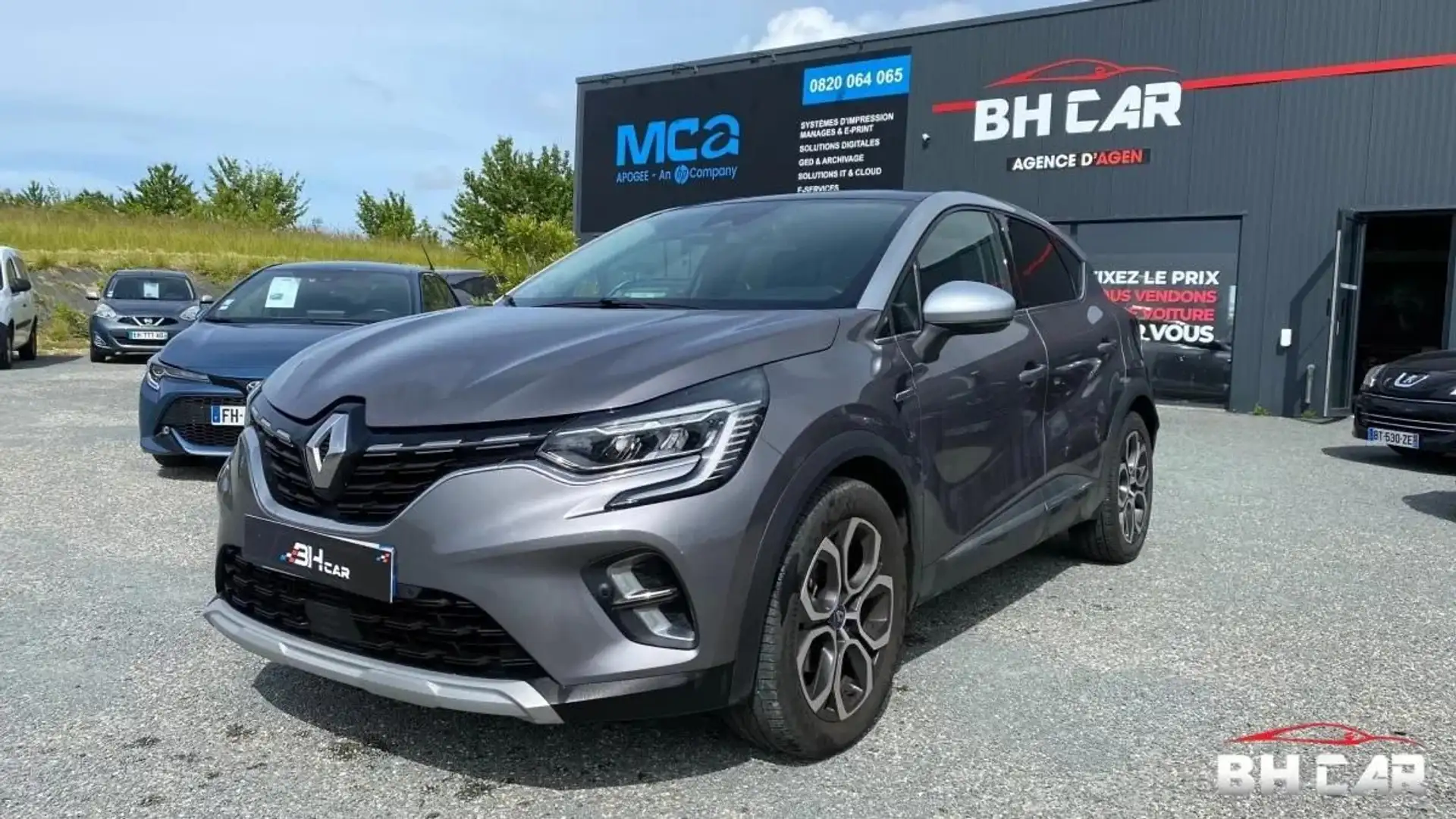 Renault Captur 1.6 E-TECH 160 HYBRID PHEV 9.8KWH INTENS BVA Gris - 1