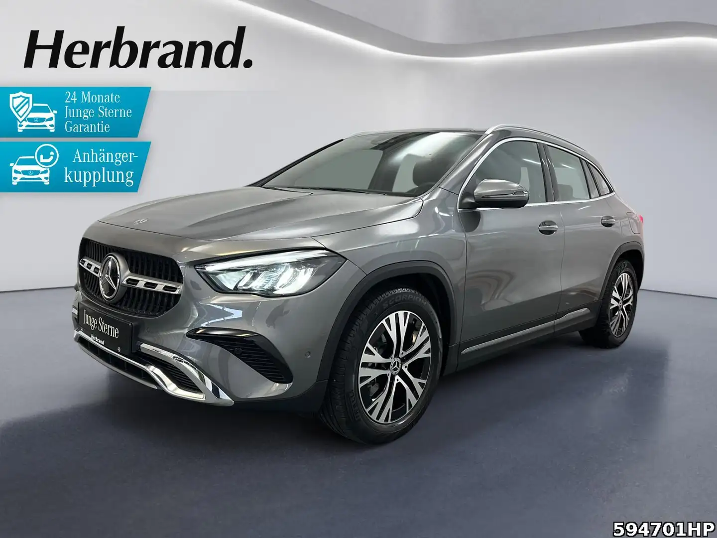 Mercedes-Benz GLA 200 d Progressive Anhängerkupplung DISTRONIC Grau - 1