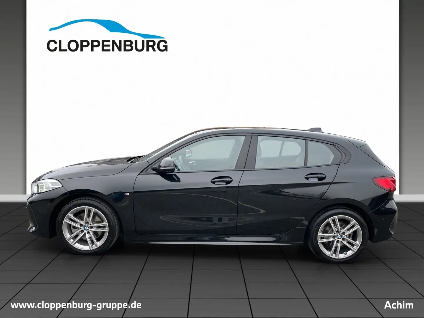 BMW 118 i Hatch M Sport HiFi DAB LED WLAN RFK Shz Zwart - 2