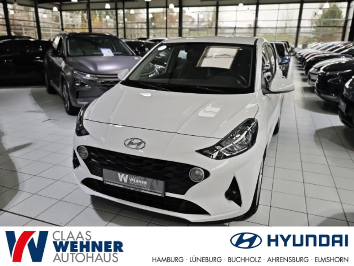 Hyundai i10 Hyundai i 10 (MJ22) 1.0 Benzin A/T Trend Apple Car Weiß - 1