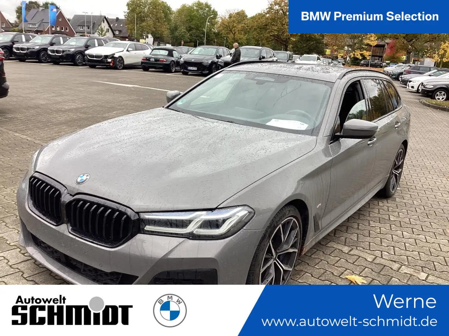 BMW 540 d xDrive Touring M Sportpaket+2J-BPS-GARANTIE Gris - 1