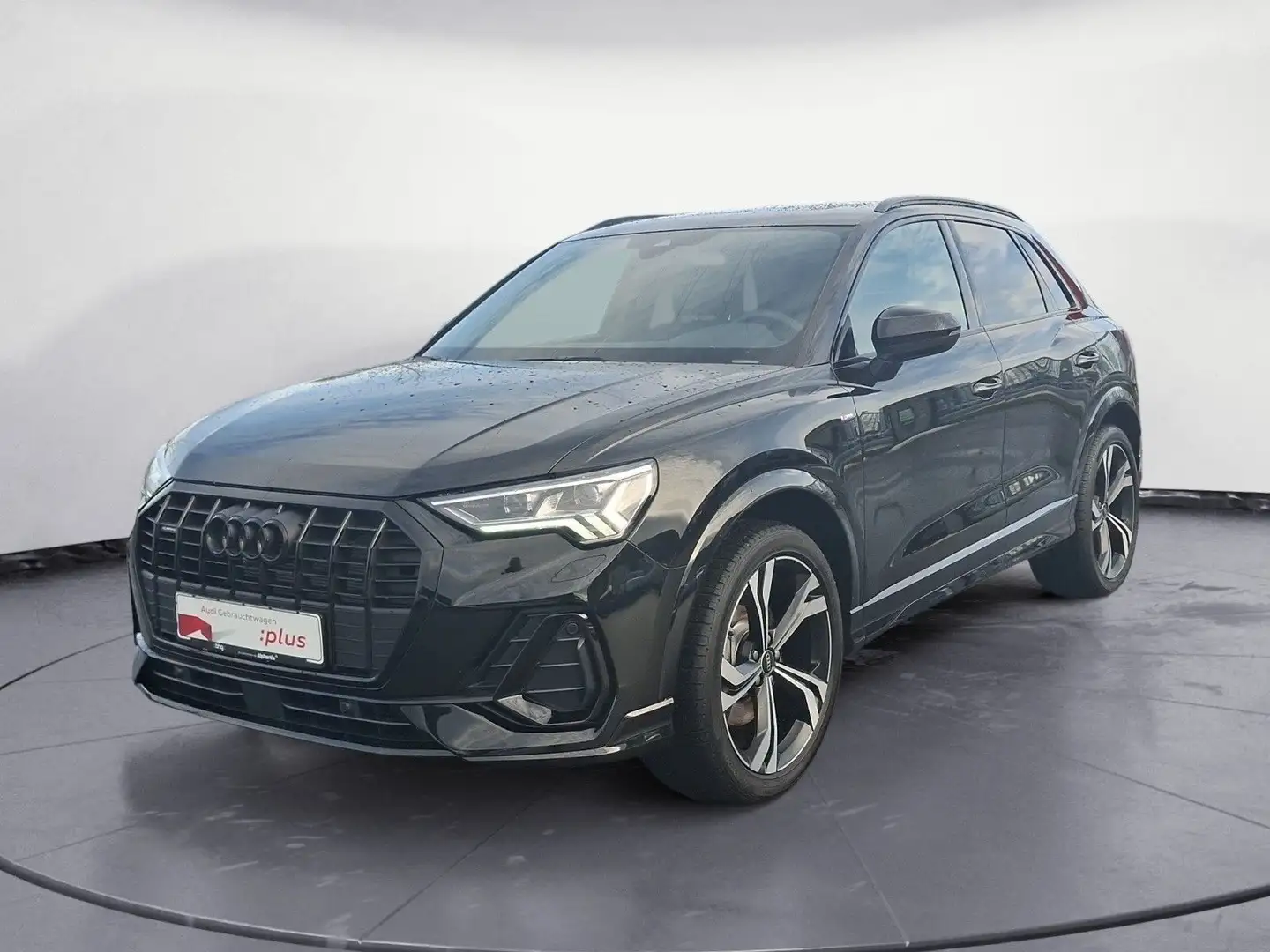Audi Q3 40 TDI quattro S-tronic S-Line AHK ACC Virtua Schwarz - 2