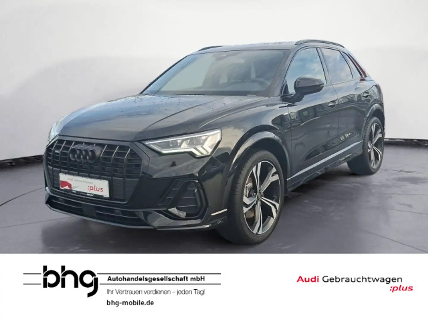 Audi Q3 40 TDI quattro S-tronic S-Line AHK ACC Virtua Schwarz - 1