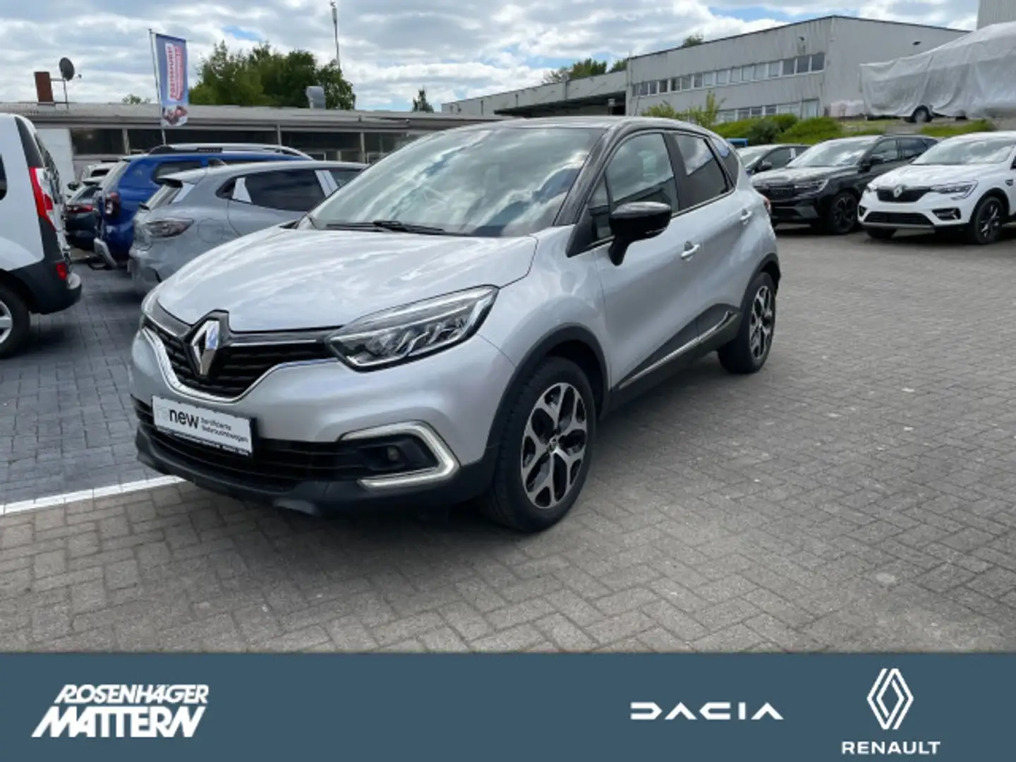 Renault Captur AHK|NAVI|Klimaaut.|Kamera|LED|PDC Grijs - 1